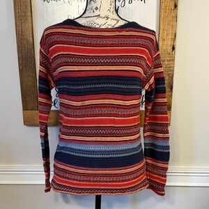 Lauren Ralph Lauren striped boat-neck sweater